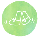 シープ保育所の保育方針：毎日たくさんの散歩を通して自然を感じる感情を育てます。