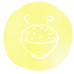 シープ保育所の保育方針：安全な食品で、手作りの食事を楽しみ、抵抗力のある体づくりと食の文化を大切にします。